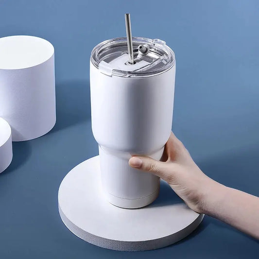 Insulated Travel Mug with Sliding Lid
