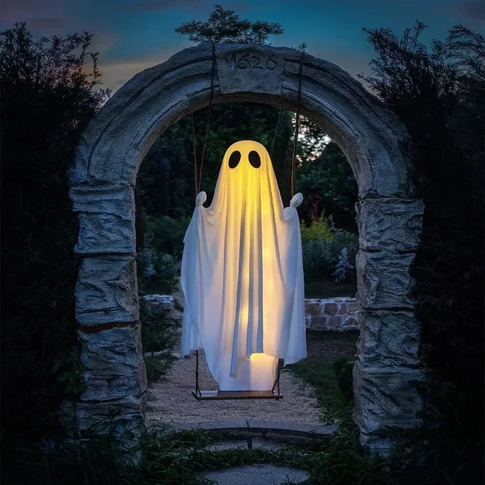 Remote-Controlled Flying Ghost Halloween Decoration