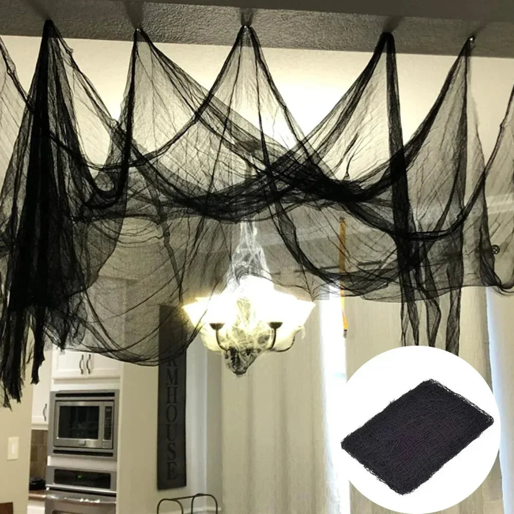 Halloween Spider Web Netting Decoration