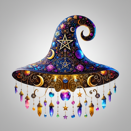 Halloween Witch Hat Home Decoration